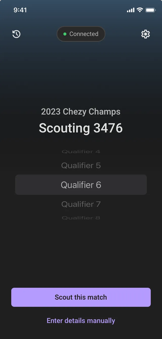 Live app